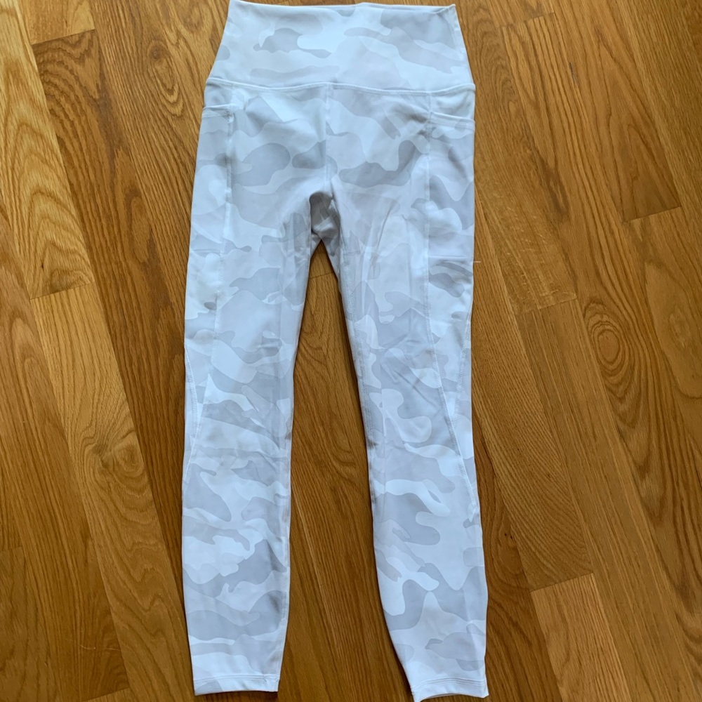 Womens RBX white camo leggings size small